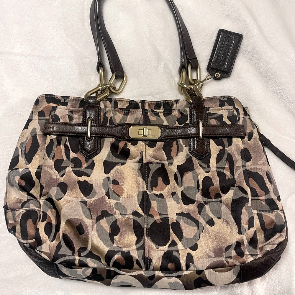 Coach Purse - Leopard